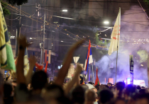 Началась очередная неделя протестных акций в Белграде, и ситуация в балканской стране остается напряженной