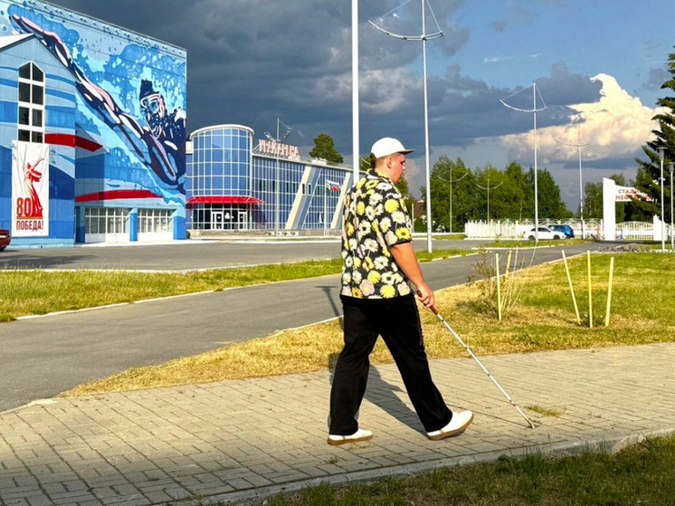 В Югре снимают уникальное тревел-шоу с незрячим ведущим