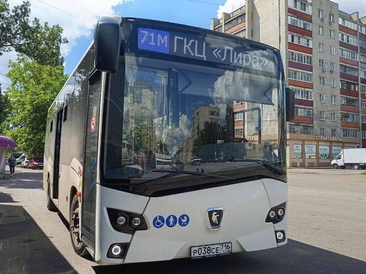 В Курске тестируют новый автобус КамАЗ-4290