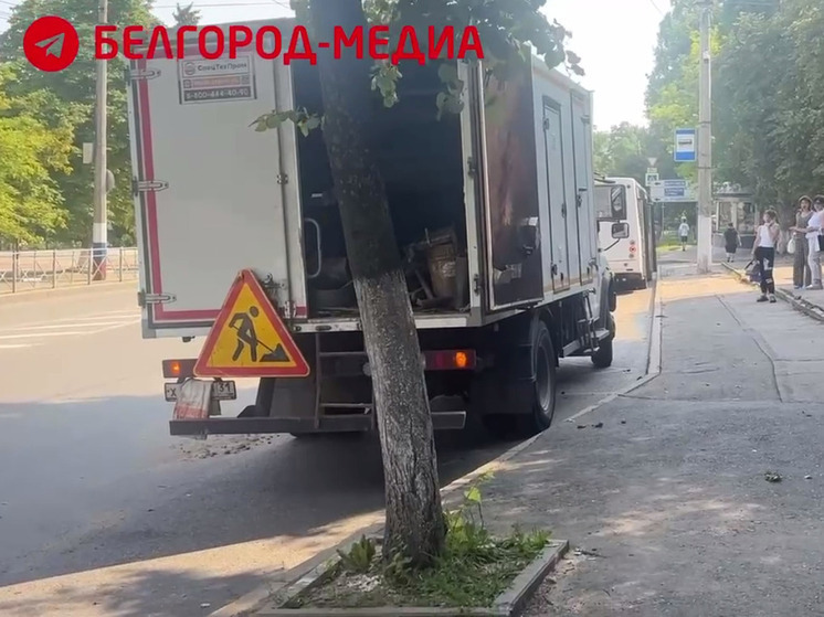 В Белгороде устранили потоп на Садовой