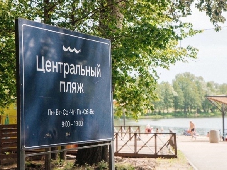 В Липецке приостановили купание на Центральном пляже из-за неудовлетворительных результатов проб воды