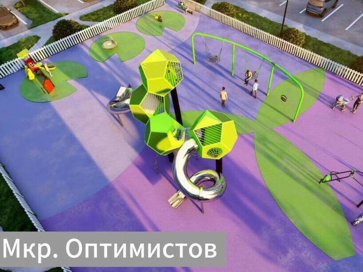 Глава Нового Уренгоя показал, как обновят дворы в этом году