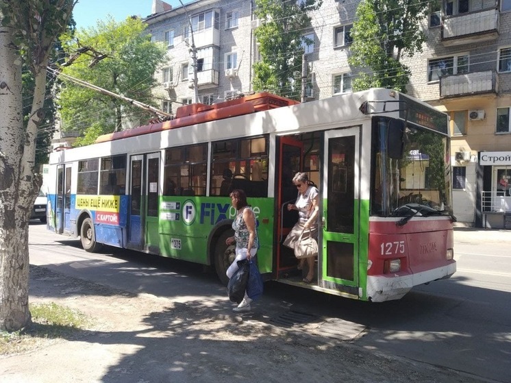 В Саратове продлили ограничение движения троллейбуса № 2а