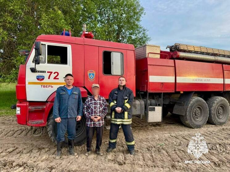 Спасатели вывели из леса в Тверской области заблудившегося грибника