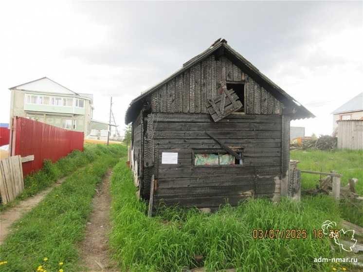 Власти Нарьян-Мара решили отыскать хозяина подгоревшей бани