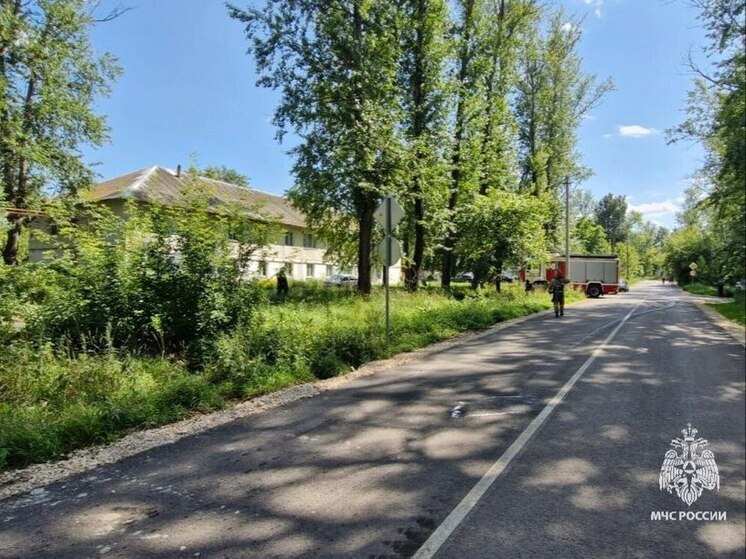 В Узловском районе оперативно потушили трансформаторную будку