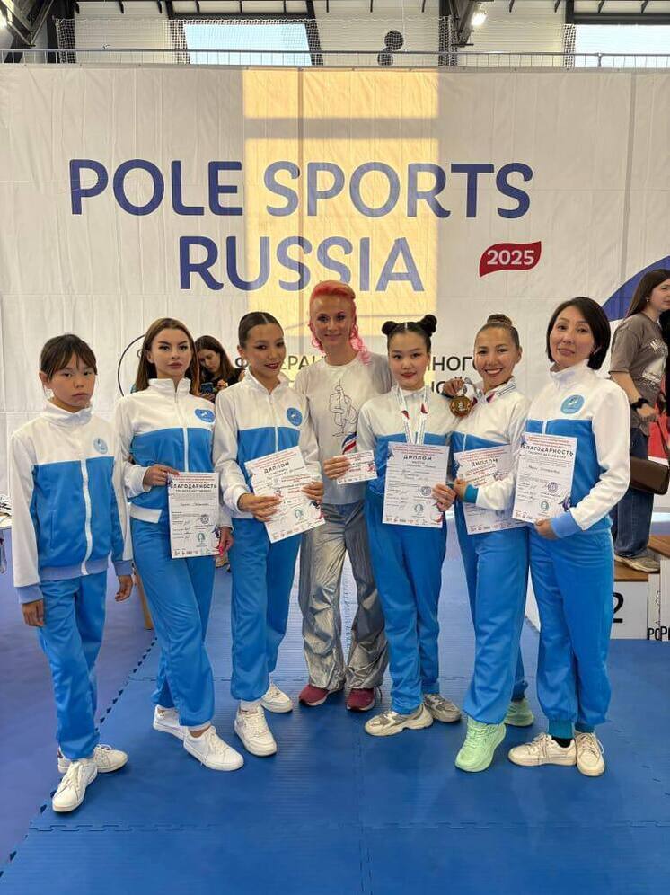 Якутские спортсменки триумфально выступили на Всероссийском чемпионате по пилонному спорту и воздушной гимнастике
