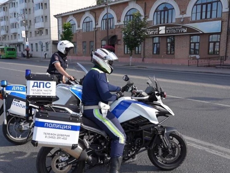 В Тюменской области увеличилось число ДТП с участием мотоциклистов