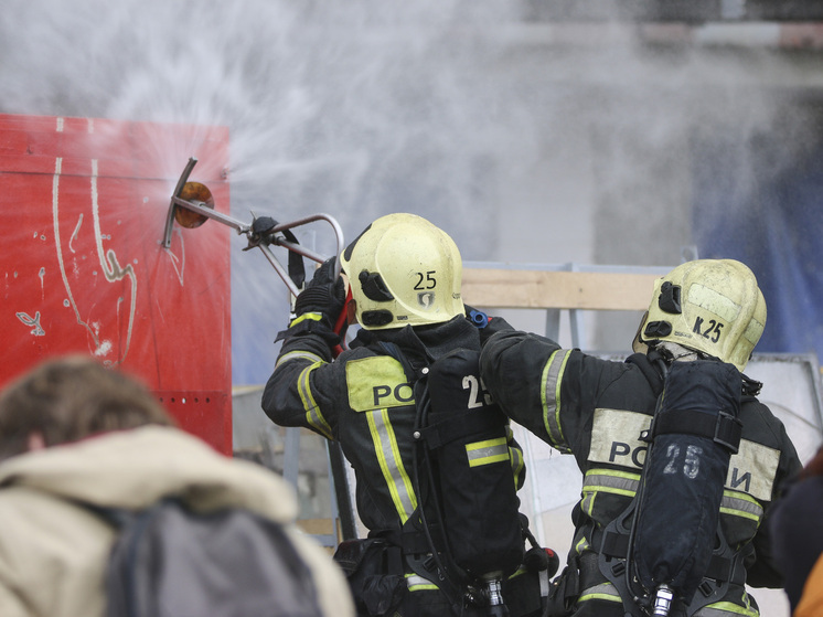 Восемь машин пострадали при пожаре на парковке на севере Москвы
