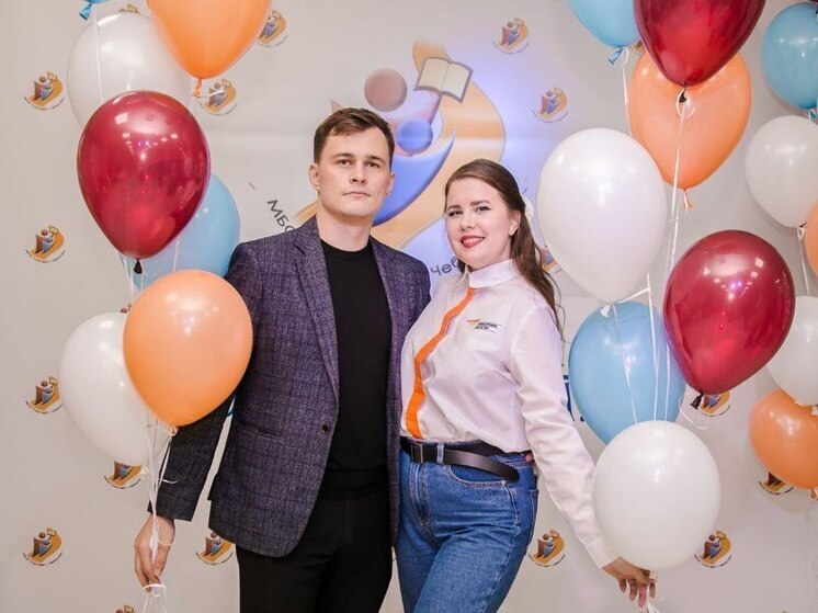 Чувашская пара принимает участие во Всероссийском свадебном фестивале