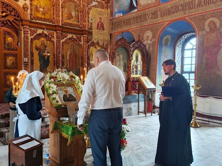 В Новокузнецк привезли ковчег с мощами Матроны Московской