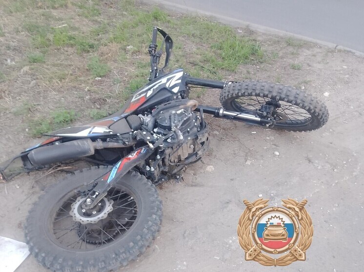 Мотоциклист попал в аварию в Балакове