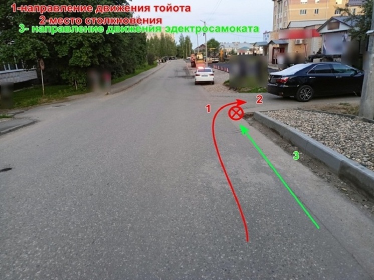 Очередное ДТП с участием самокатчика произошло в ювелирной столице Костромской области