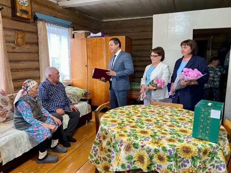 Супруги из Башкирии отпраздновали 70-летие совместной жизни