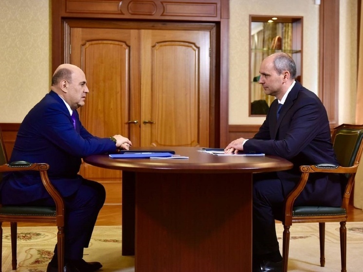 Михаил Мишустин и Денис Паслер провели двухстороннюю встречу