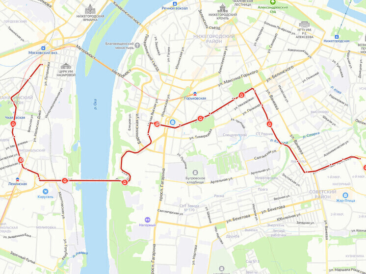 Трамвай №27 вернется на свой маршрут в Нижнем Новгороде в августе