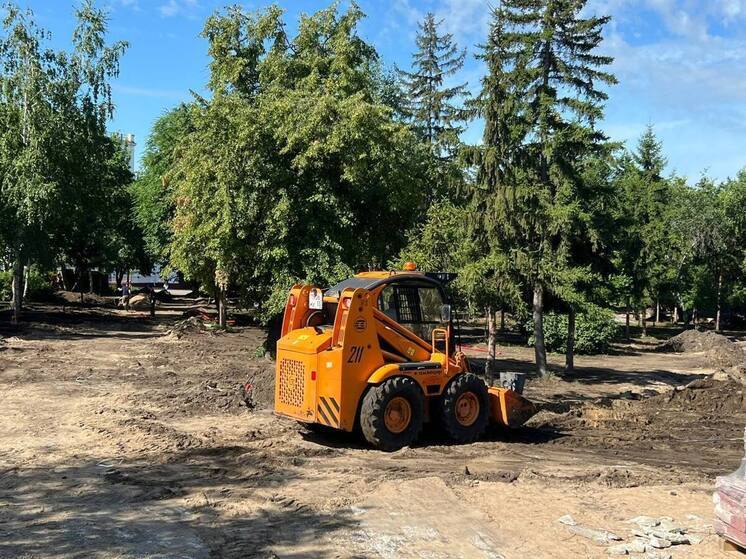 Обновление Сквера Борцов Революции планируют завершить до 1 сентября