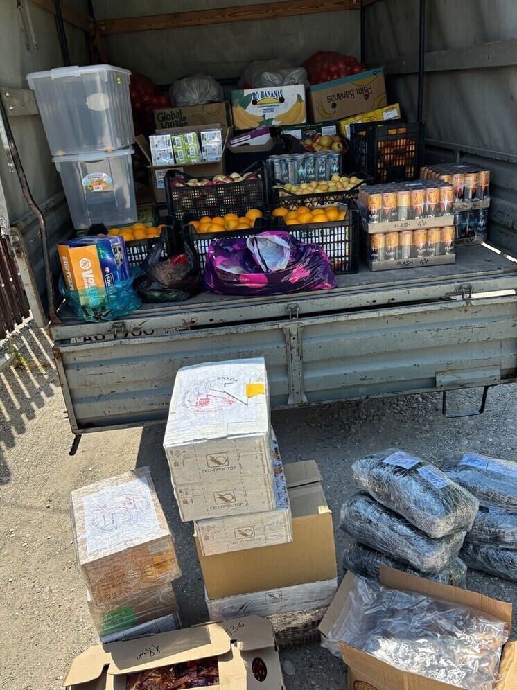 Ставропольские казаки доставили на фронт две тонны провизии