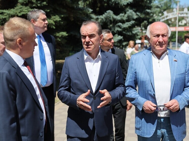 Глава Кубани с рабочим визитом побывал в Ейском районе