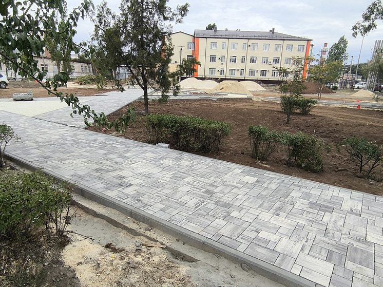 В шести районах Волгограда благоустраиваются общественные территории