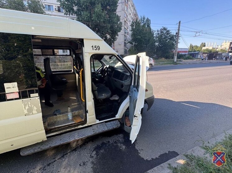 В Волгограде пострадала пассажирка маршрутного такси