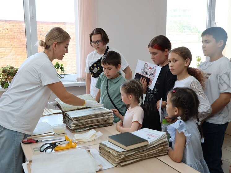 Государственный исторический архив Чувашии провел детскую экскурсию