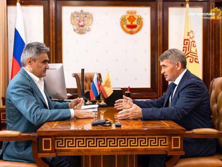 Николаев встретился с председателем партии «Новые люди» Нечаевым