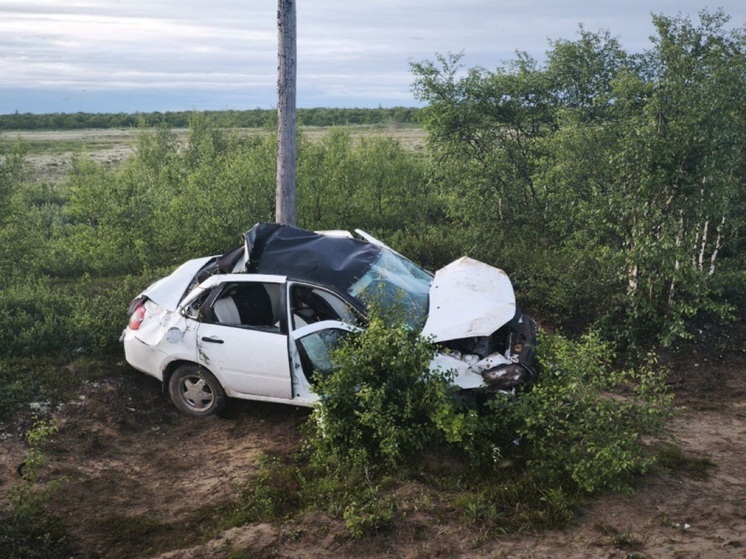 Попавшая в аварию 19-летняя девушка-водитель из НАО была пьяна