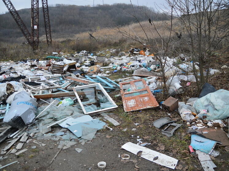 В Северной Осетии ликвидировали стихийную свалку