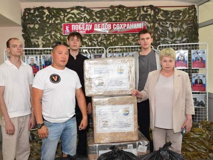 Волонтеры отправили новую партию помощи для военных в зону СВО из Хабаровска