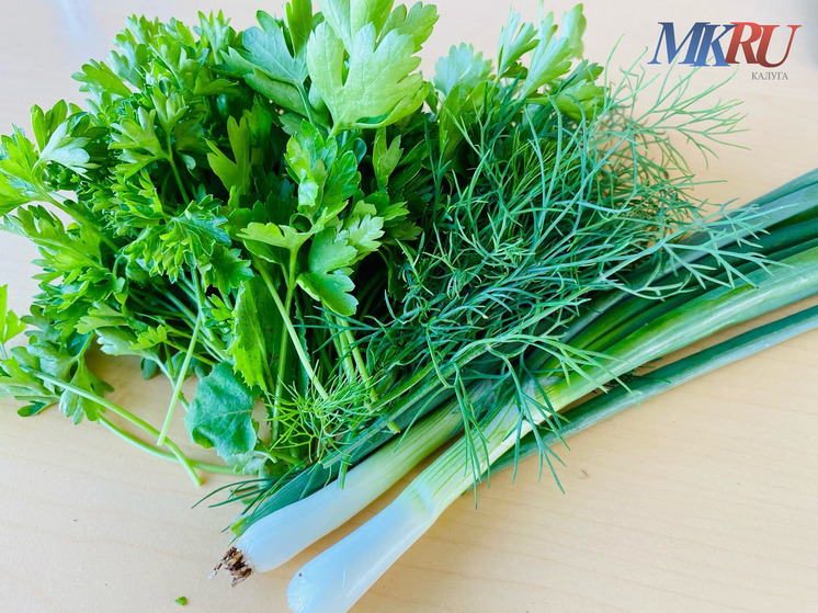 Московский диетолог призвала калужан налегать на зелень