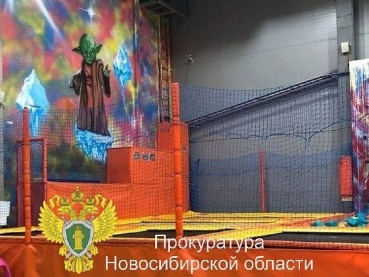 Батутный комплекс в Новосибирске, где пострадали дети, закрыли