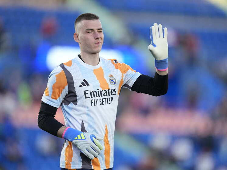 Украинский голкипер Лунин выбрал русский, чтобы ответить «на родном языке»