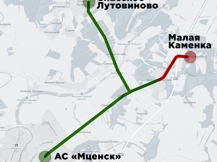 В Орловской области схему движения маршрута №140 могут изменить