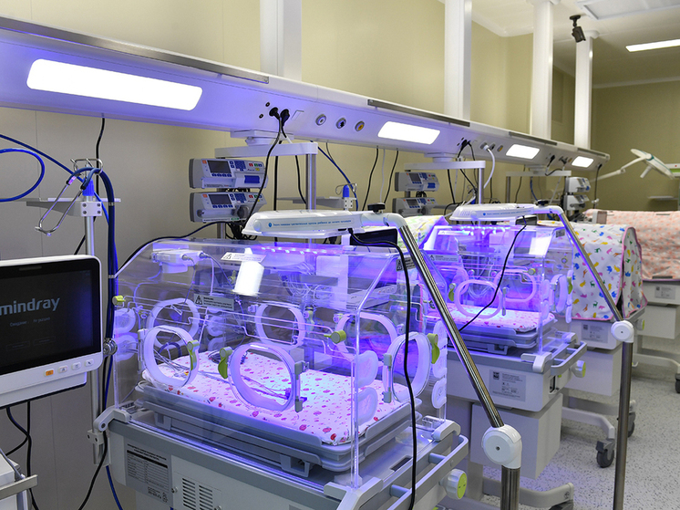 In Pushkino, Moscow Region, doctors nursed a baby back to health weighing 840 grams