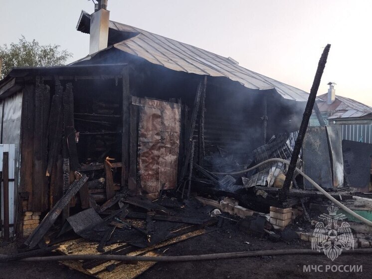 Мужчина и ребёнок погибли на пожаре в Нижегородской области