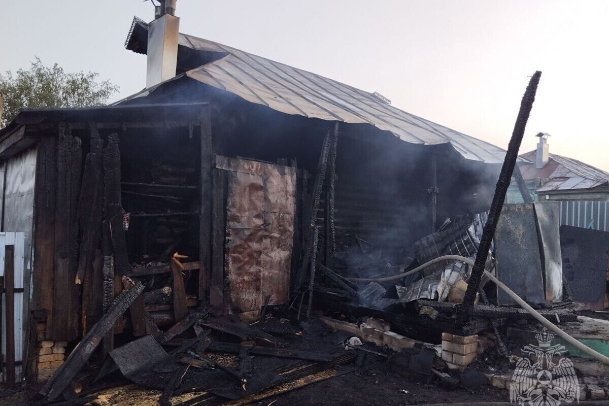 Мужчина и ребёнок погибли на пожаре в Нижегородской области