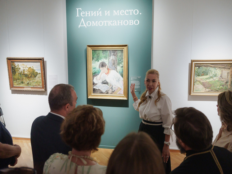 Исторический выставочный проект года в честь 160-летия Валентина Серова представили в Новосибирском художественном музее