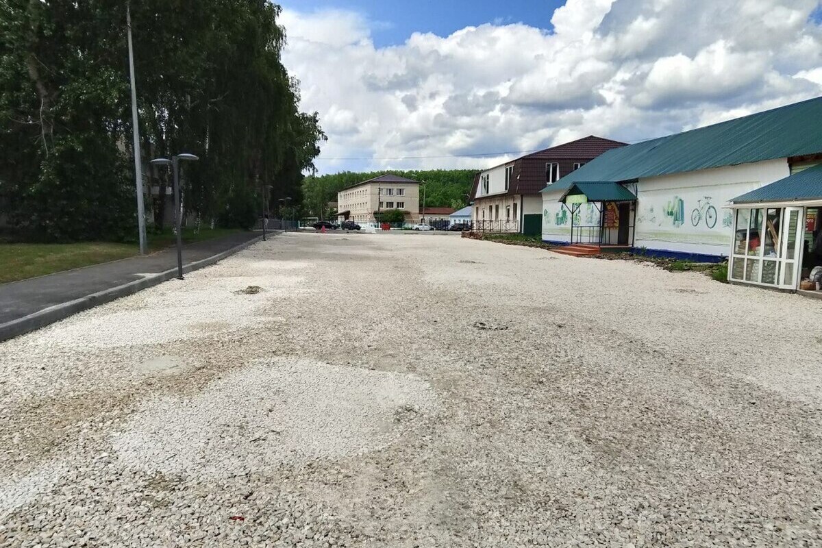 В Неверкино идут работы по преображению пешеходной зоны