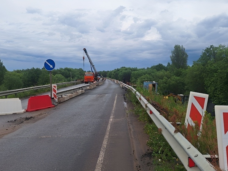 Движение на мосту через Вонгоду организовано в реверсивном режиме