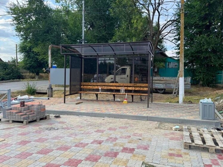 В Буденновском округе ведется масштабное обновление остановок