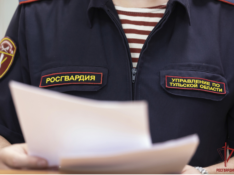 Росгвардия изъяла за неделю 30 единиц оружия в Тульской области