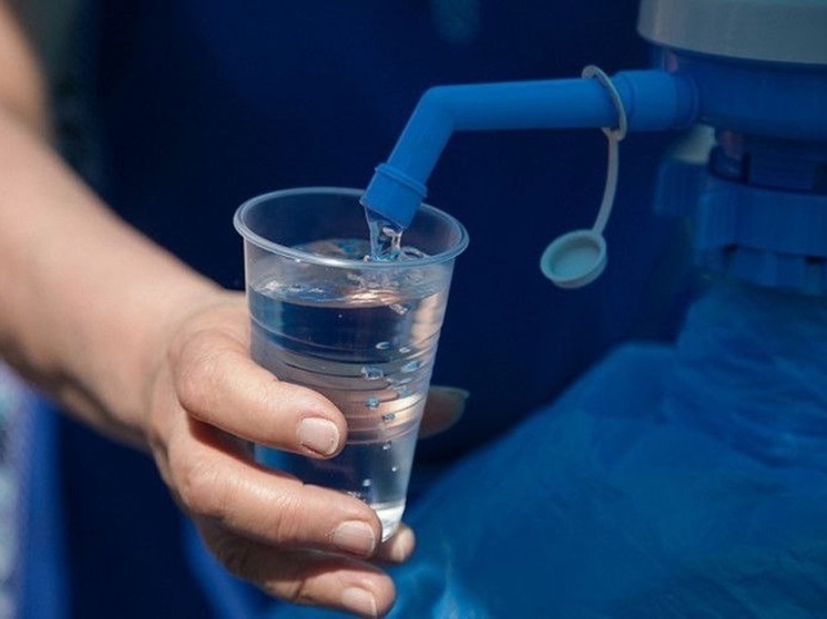 В Туле организовали бесплатную раздачу воды из-за аномальной жары