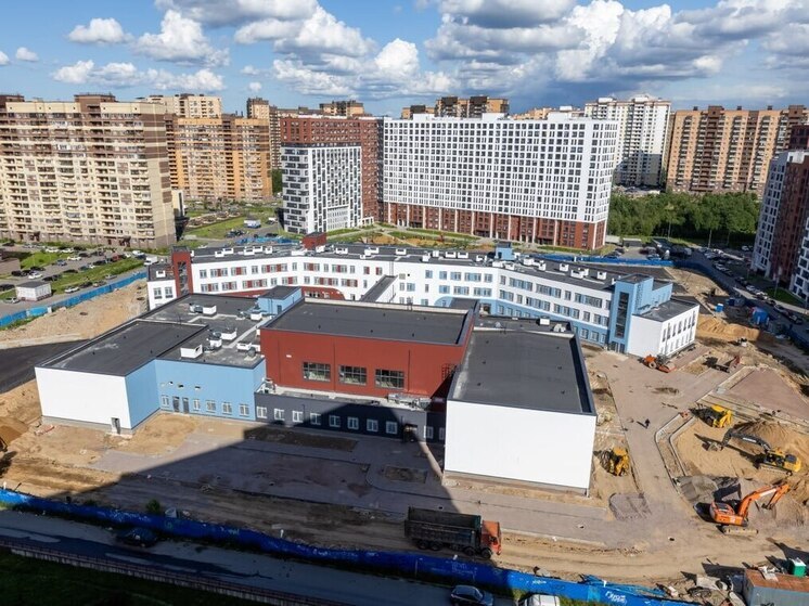 В Мурино 1 сентября откроется новая школа на Шоссе в Лаврики