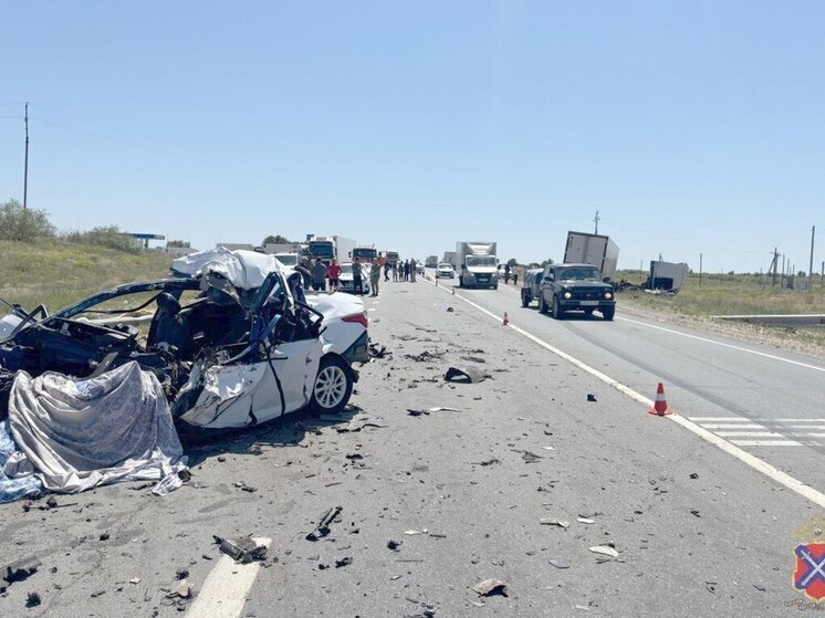 Два человека погибли на месте ДТП в Иловлинском районе Волгоградской области