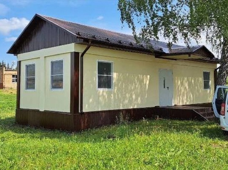 В Каменском районе строят новый фельдшерско-акушерский пункт