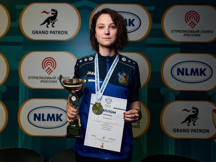 Воронежская спортсменка стала лучшей на Чемпионате России по стрельбе