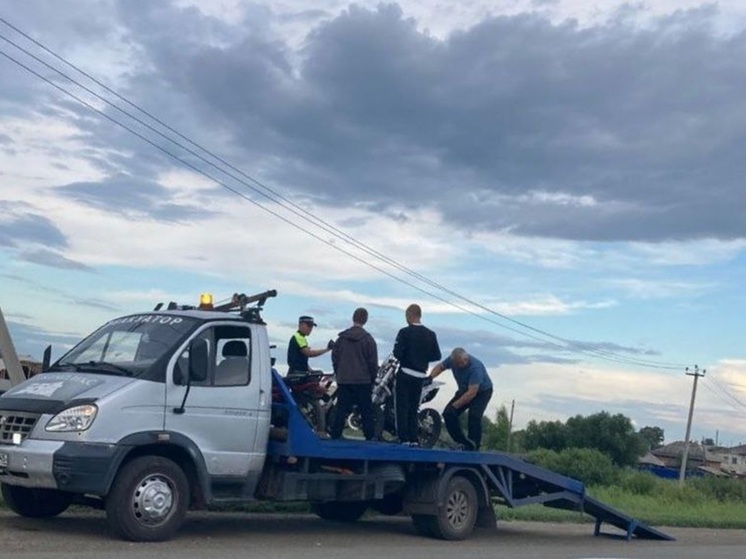 Рейды по выявлению мотоциклистов-подростков без прав проходят в Зауралье