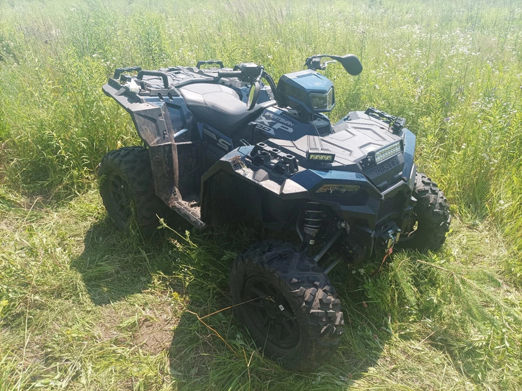 В Орловской области в ДТП на квадроцикле пострадали две девочки