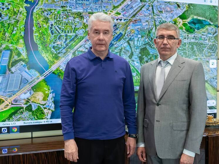 Миляев и Собянин обсудили сотрудничество Москвы и Тульской области